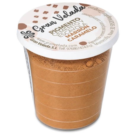 Embalagem de pigmento castanho caramelo para cimento e gesso Gran Velada