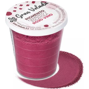Pigmento vermelho vinho para cimento e gesso