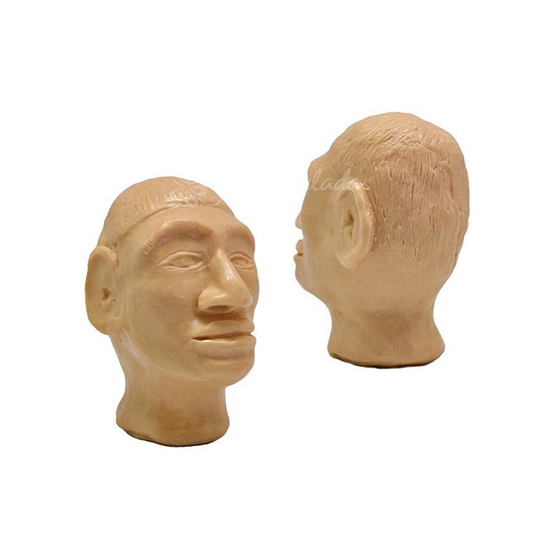 Molde de silicone, Homem Indígena