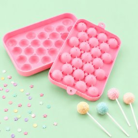 Molde para cake pops 25 bolinhas