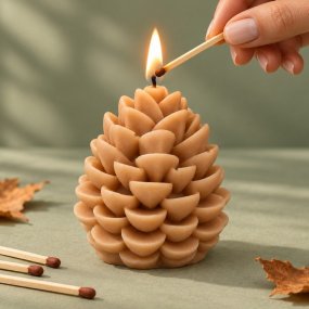 Molde para velas suculenta 7 cm