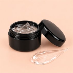 Tarro 5 ml negro de plastico