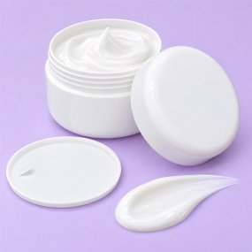 Recipiente branco plastico 100 ml por atacado