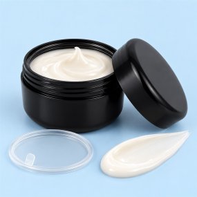 Envase 100 ml negro con obturador