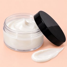 Tarro 100 ml transparente tapa negra