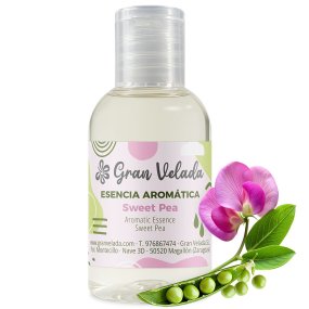 Essência aromática sweet pea