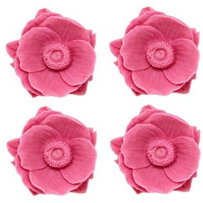 Molde 4 amapolas orientales para jabon Molde 4 amapolas orientales para jabon