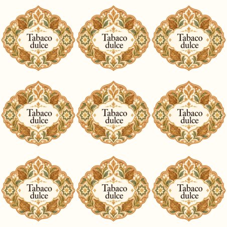 Pegatinas aroma tabaco dulce estilo árabe: blíster de 9 pegatinas.