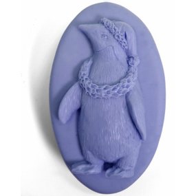 Molde para jabones pingüino Molde para jabones pingüino
