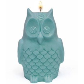 Molde para hacer velas Buho grande