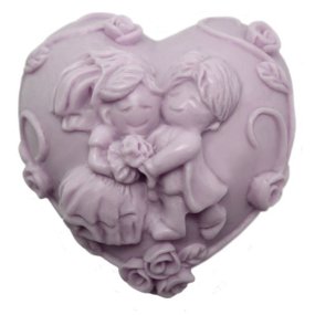 Moisissure pour faire du savon à la glycérine Nouvellement marié