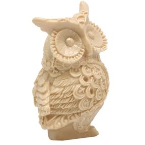 Moule pour savons hibou baroque 3D