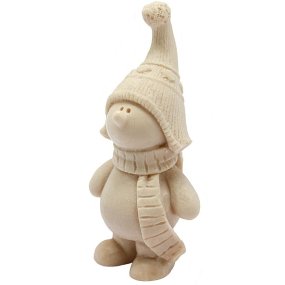 Molde natalicio boneco com touca