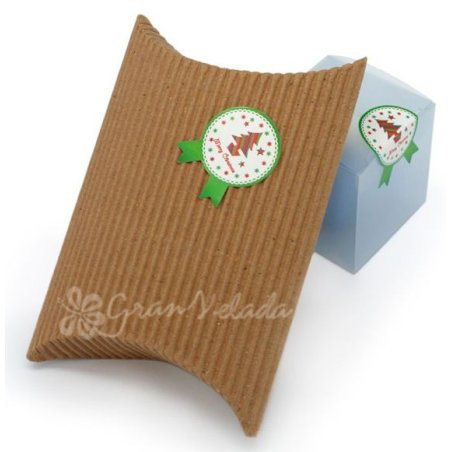 Packaging Navidad, Pegatinas Merry Christmas