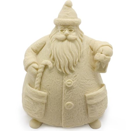 Molde Santa Claus 3D, para hacer figuras decorativas.
