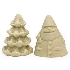 Molde Natal Papai Noel e Árvore