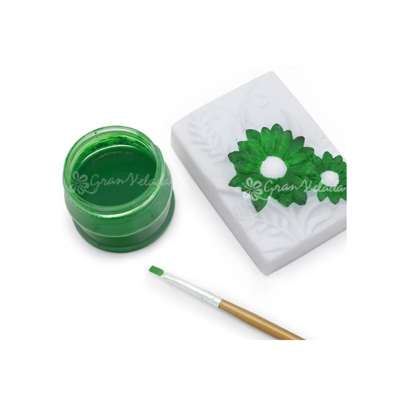 Pintura verde relva para sabonetes - 2