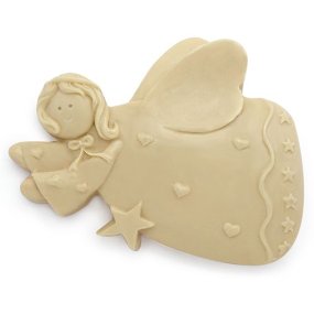 Molde angelito volador estrella Molde angelito volador estrella