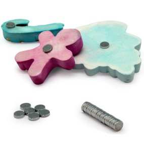 Imanes redondos 6 x 1 mm