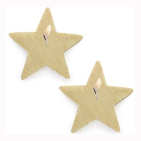 Molde 2 estrellas textura madera Molde 2 estrellas textura madera