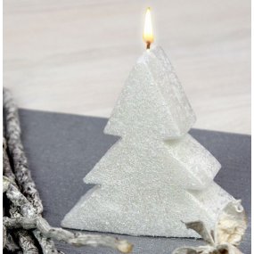 Molde para velas arvore de natal 2D