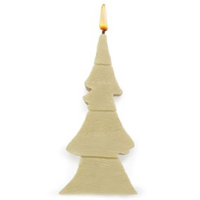 Moule pour bougies Arbre de Noël Bois 2D