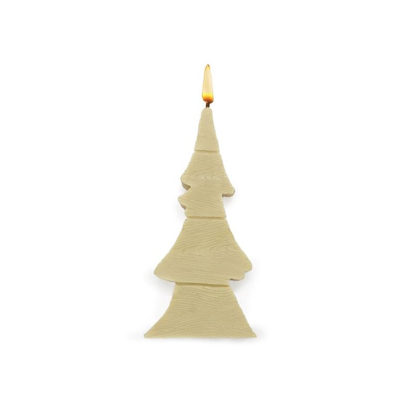 Moule pour bougies Arbre de Noël Bois 2D