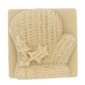 Moufle de Noël au savon moulé