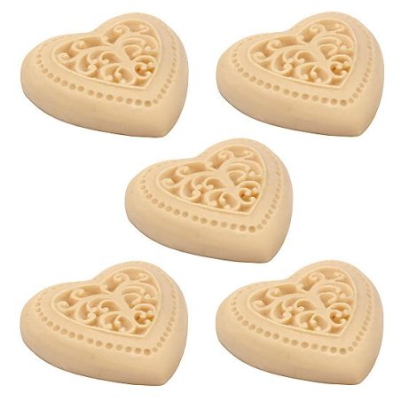 Molde Figuras Pequeñas, 5 Corazones Magic