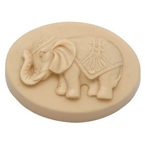 Molde pastilla elefante buena suerte Molde pastilla elefante buena suerte