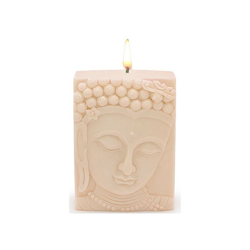 Molde com buda em relevo