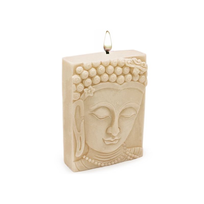 Molde para velas buda em relevo