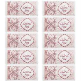 Stickers roses savon naturel Stickers roses savon naturel