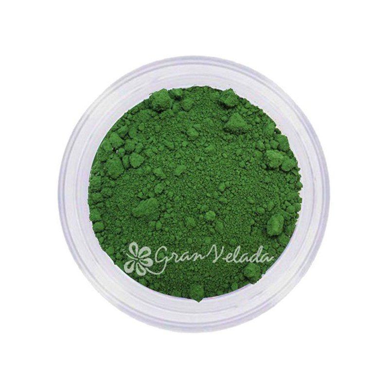 Verde Cromo, Pigmento Mineral Grado Técnico.