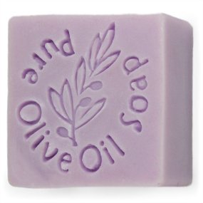 Carimbo para sabonetes Pure Olive oil Soap
