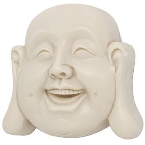 Molde para sabão Buda Sorridente, com contorno
