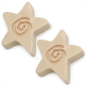 Molde pastilha Estrela com Espiral