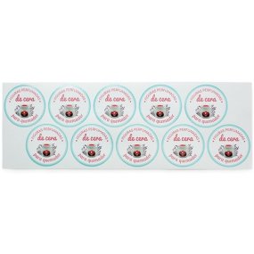 Autocollants pour figurines parfumées à la cire Autocollants pour figurines parfumées à la cire