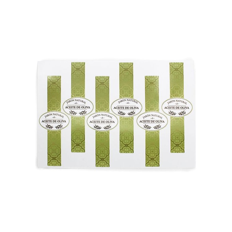 Etiquetas Packaging Lacinho Sabonete Azeite Oliva