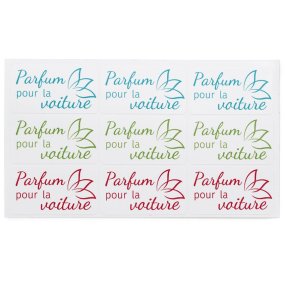 Pegatinas parfum pour la voiture Pegatinas parfum pour la voiture
