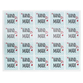 Etiquetas Packaging DIY, Hand Made Marine