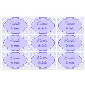 Pegatinas personalizadas vintage beatrix Pegatinas personalizadas vintage beatrix