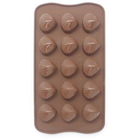 Molde 15 conchas marinas cardium Molde 15 conchas marinas cardium