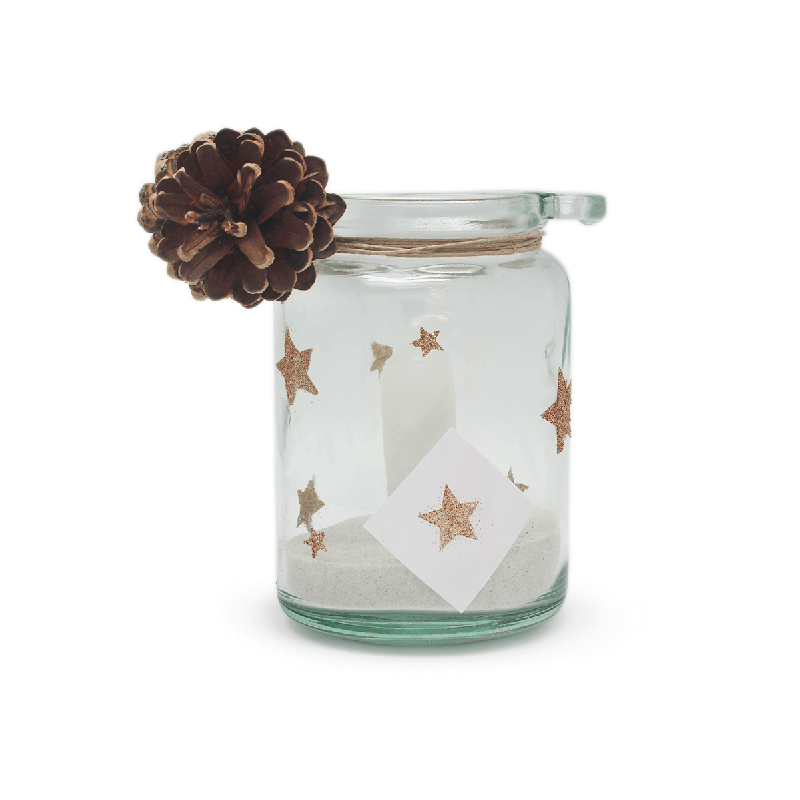 Plantilha estrelas de Natal