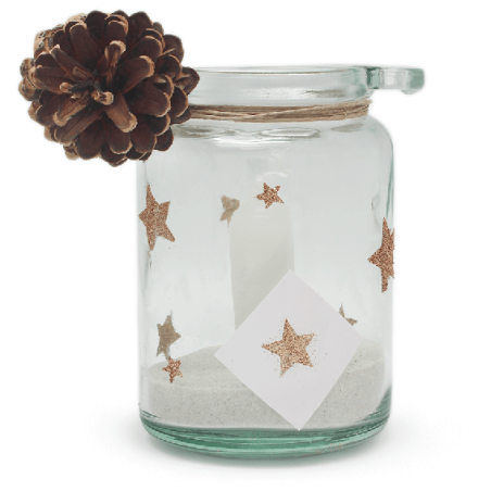 Plantilha estrelas de Natal
