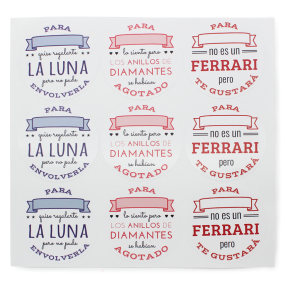 Autocollants pour cadeaux phrases drôles Autocollants pour cadeaux phrases drôles