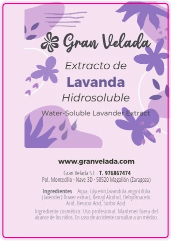 Accede a la etiqueta de Extrait de lavande / 250 ml