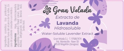 Accede a la etiqueta de Extrait de lavande / 100 ml