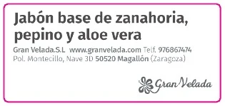 Accede a la etiqueta de Sabão base de aloe vera / 1 kg