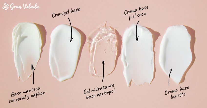 Cremas base: qué son, cuál elijo para mi piel y recetas sencillas.